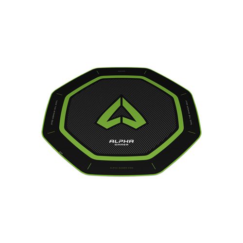 Alpha Gamer Octan Gaming Chair Mat 120 cm- Green