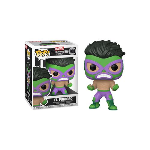 POP Marvel Lucha Libre El Furioso - Hulk 708