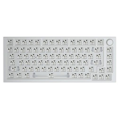 Glorious GMMK Pro 75% Machanical Keyboard - White Ice,US (ANSI)