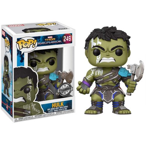 Funko Pop! Marvel: Thor Ragnarok - Gladiator Hulk w/out Helmet (Exc) - 249