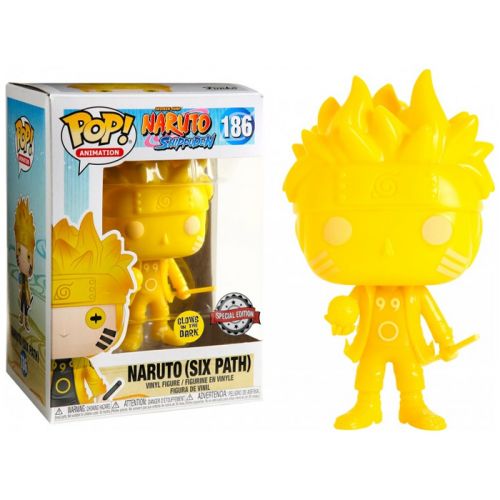 Funko Pop! Animation: Naruto Naruto Six Path (Yellow) (EXC) - 186