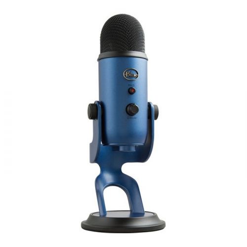 Blue Yeti USB Microphone For Professional Recording - Midnight Blue