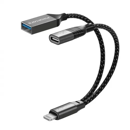 Promate OTGLink-i TG Media Adapter for iOS (Apple) Devices