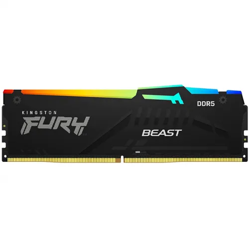 Kingston FURY Beast RGB DDR5 16GB 5600MHz DDR5 CL40 Memory