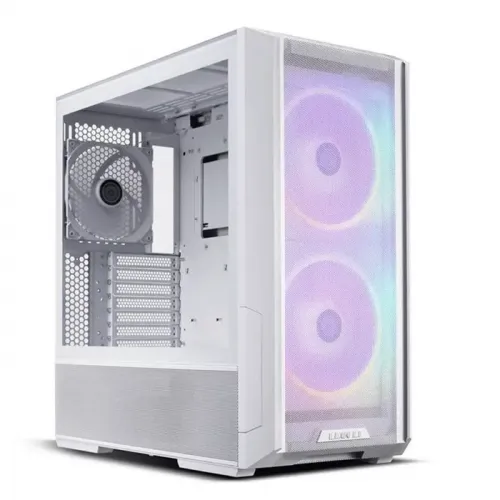 LIAN LI Lancool 216 RGB Mid Tower Gaming Case - White