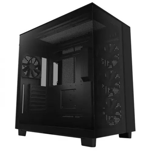NZXT H9 Flow Edition ATX Mid Tower Case - Black