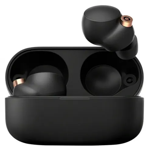 Sony Industry Leading Noise Cancelling Truly Wireless Earbud Earphones with Built-in Alexa - Black