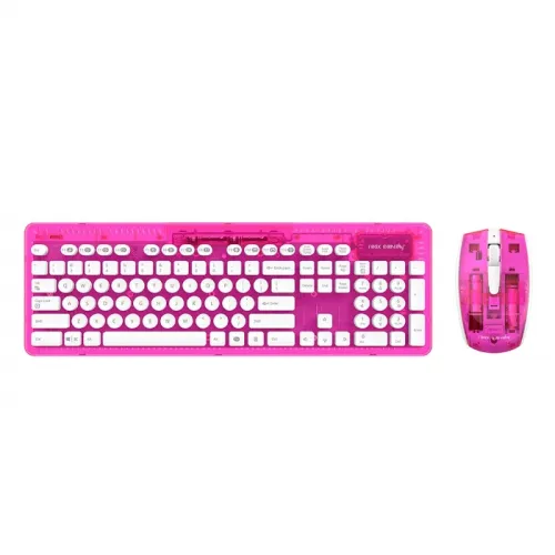 PDP Rock Candy Wireless Keyboard + Mouse - Pink Palooza (English)