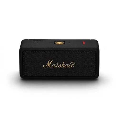 Marshall Emberton II Portable Speaker - Black and Brass