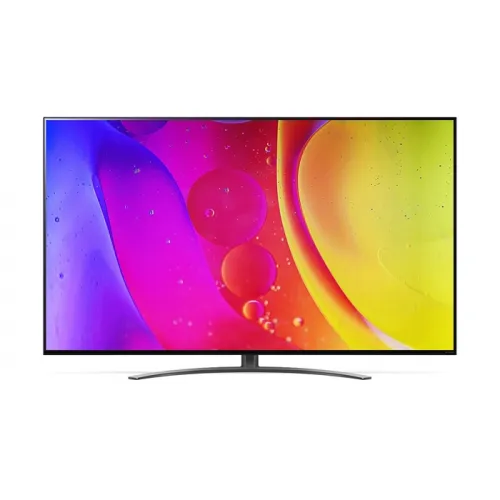 LG NanoCell Smart TV 55 Inch NANO84 Series, Cinema Screen Design 4K Active HDR WebOS Smart AI ThinQ Local Dimming - 55NANO846QA