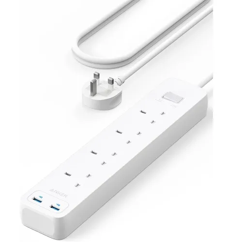 Anker 322 USB Power Strip 6 in 1 - White