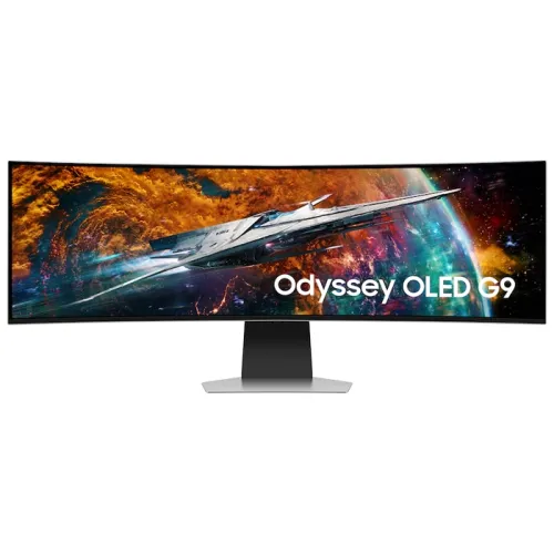 Samsung 49inch Odyssey OLED G9 DQHD Neo Quantum Processor Pro 0.03ms 240Hz Curved Smart Gaming Monitor LS49CG954SMXUE