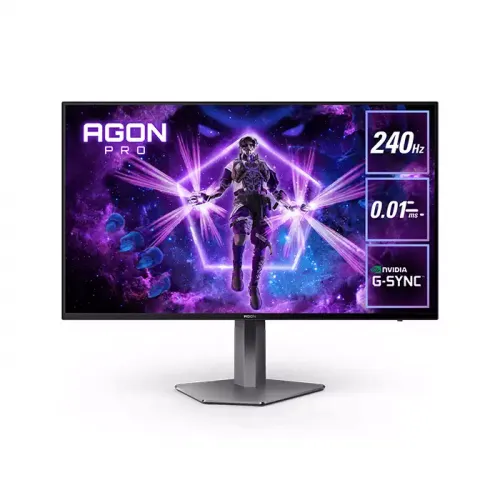 Aoc Ag276qzd 27 Inch Oled Qhd 0.01ms 240hz Gaming Monitor - Black  (AG276QZD/89) - 36003