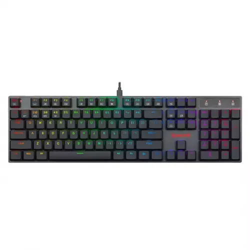 Redragon K535 Apas Pro Rgb Wireless Super Slim Mechanical Gaming Keyboard - Black (English)