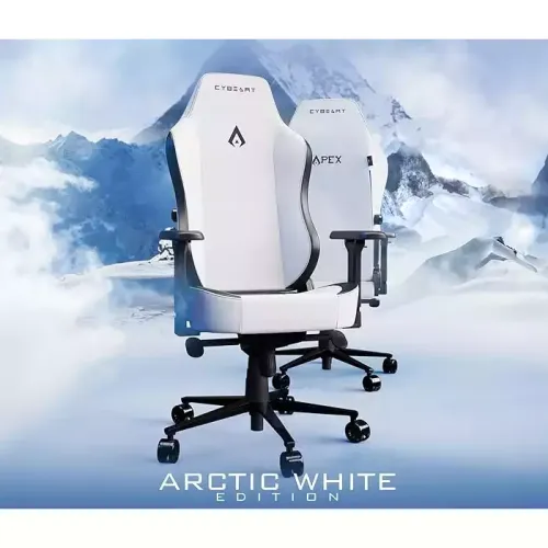 Cybeart Apex Series Gaming Chair - Arctic White