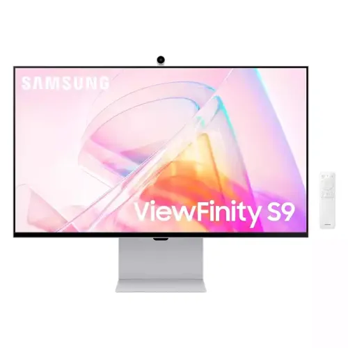 Samsung Viewfinity S9 Series 27-inch 5k Hi-res 5ms 60hz Flat Monitor - Light Gray LS27C902PAMXUE