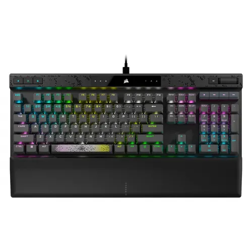 Corsair K70 Max Rgb - Mgx Switches Wired Magnetic-mechanical Gaming Keyboard - Black (English)