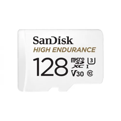 Sandisk High Endurance Micro Sdxc, 128gb + Sd Adapter