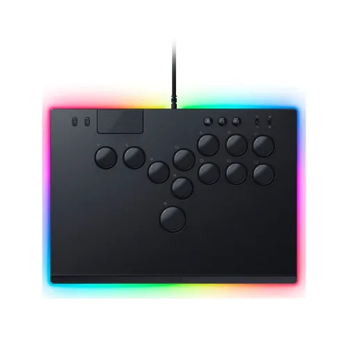 Razer Kitsune All-button Optical Arcade Controller For Ps5 And Pc - Black