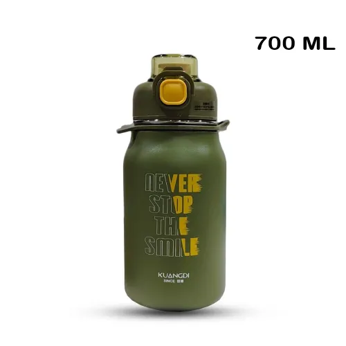 D.kadi Portable Travel Stainless Steel Water Bottle 700ml - Green
