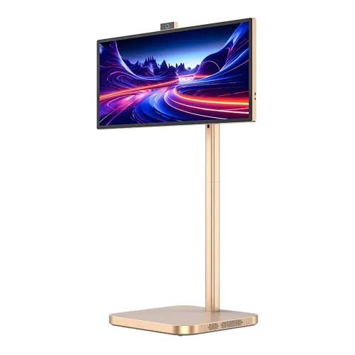 Powerology Android 32” Uhd 60hz Tablet With Stand 8 +128gb - Gold