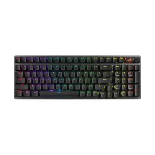 Asus Rog Strix X902 Scope Ii 96 Rx Wireless - Rgb Optical Mechanical Gaming Keyboard Arabic - Black