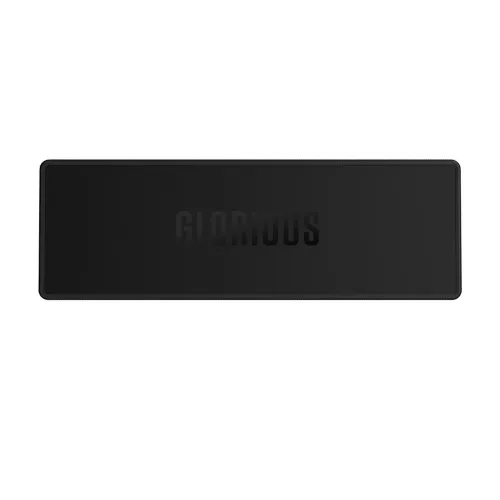 Glorious Gaming Keyboard Mat 100% - Stitched - Black