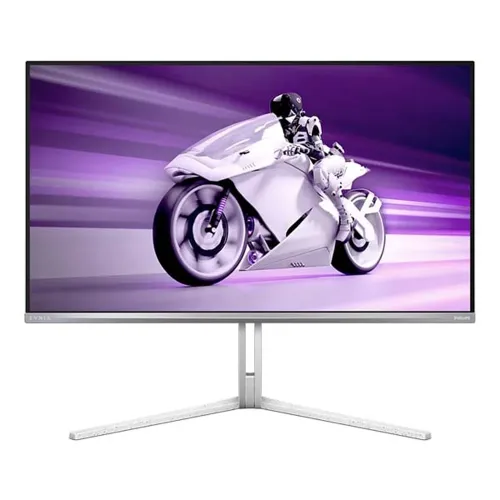 PHILIPS EVNIA 8900 - 32 Inch UHD 4K 240Hz HDMI 2.1 QD-OLED Dolby Atmos + KVM Gaming Monitor - White