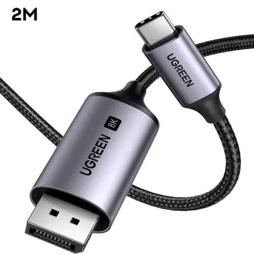 Ugreen Usb-c To Display Port 8k Cable - 2m