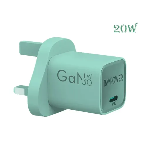 Ravpower Pd Pioneer Pd20w Fast Wall Charger - Green