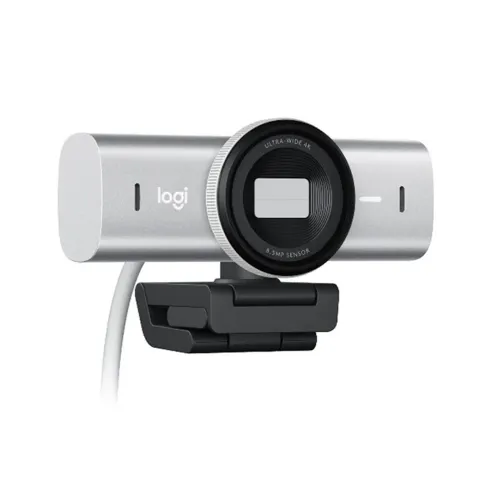 Logitech Mx Brio 4k Ultra Hd Collaboration And Streaming Webcam - Gray