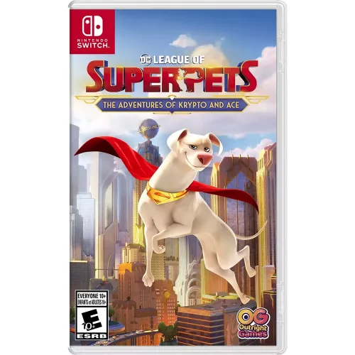 Dc League Of Super-pets:the Adventures Of Krypto And Ace For Nintendo Switch - R1