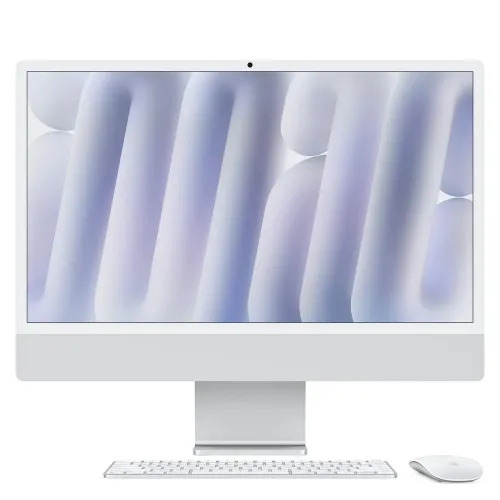 Apple Imac M4 24-inch 4.5k Retina Display With 10‑core Cpu 10‑core Gpu 16gb 2tb Ssd - Silver (Arabic)