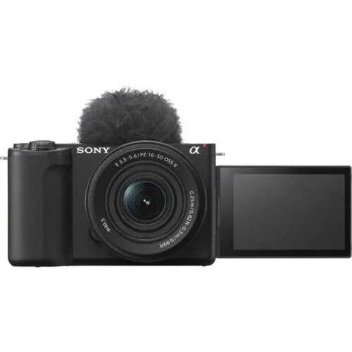 Sony Zv-e10m2k Zv-e10 Ii Mirrorless Camera With 16-50mm Lens (Black)
