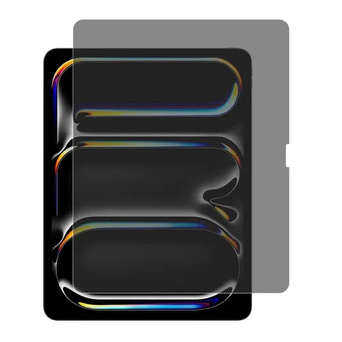 Levelo High Silicone Aluminum Glass Privacy Screen Protector For Ipad Pro 11" 2024 Series