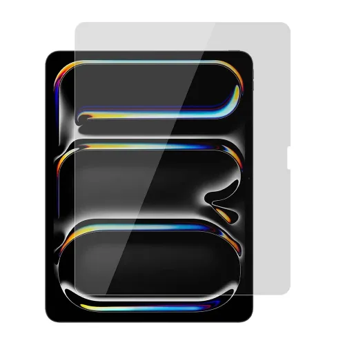 Levelo High Silicone Aluminum Glass Hd Screen Protector For Ipad 13" 2024 Series - Clear