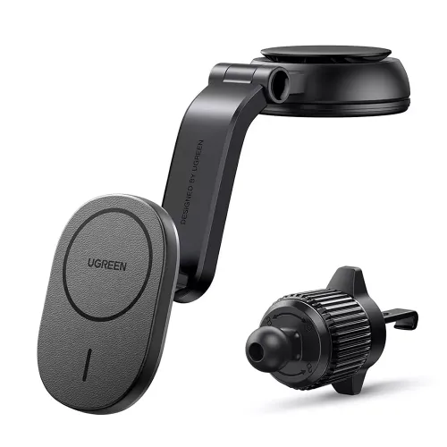 Ugreen Magnetic 2in1 Wireless Car Charger