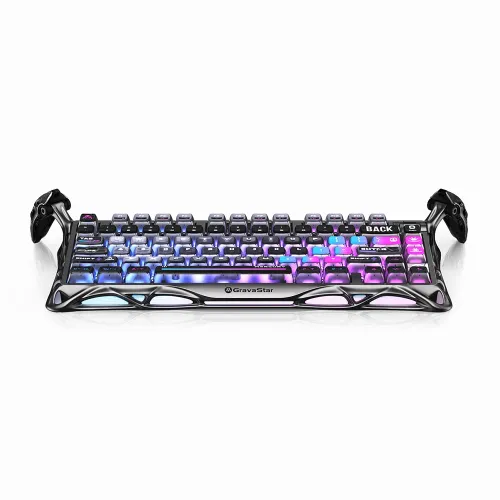 Gravastar Mercury K1 Pro 75% Wireless Mechanical Gaming Keyboard Special Edition - Cyberpunk (English)