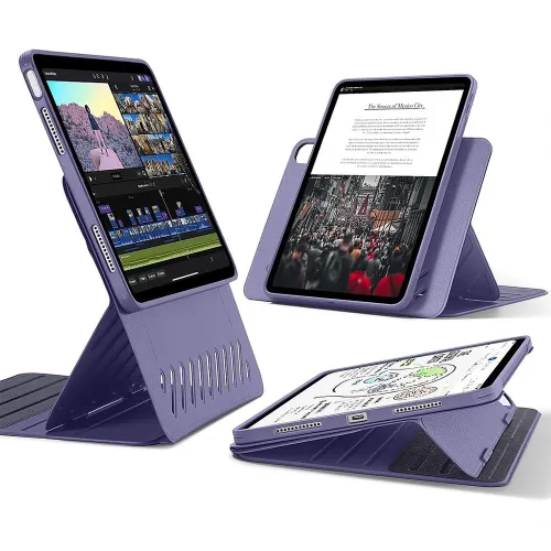Esr Shift Magnetic Case For Ipad Air 13-inch 2024 - Purple