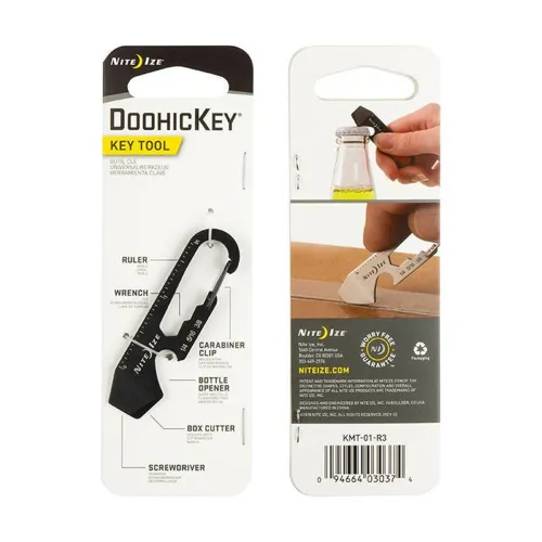 Nitelze Doohic Key Keytool - Stainless Black