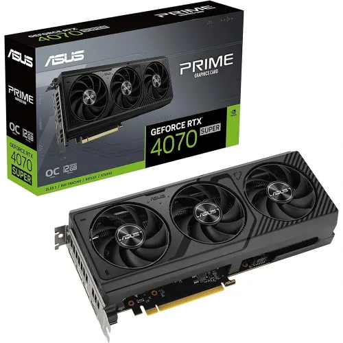 Asus Geforce Rtx 4070 Super Prime Oc 12gb Gddr6x/pci Dlss 3 Graphic Card