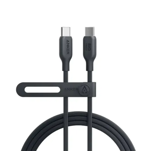 Anker Usb-c To Usb-c Cable 240w (Bio-braided) 3ft - Black