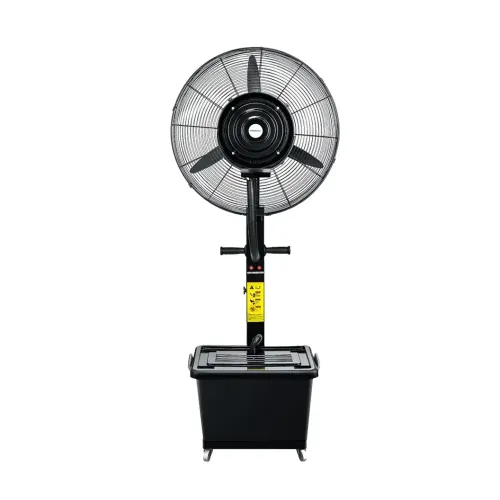 Powerology Industrial Fan Mist Spray & Humidifier - Black