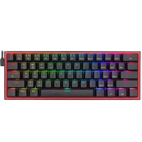 Redragon K616-rgb Fizz Pro 3modes Mechanical Gaming Keyboard - Dust Proof Red