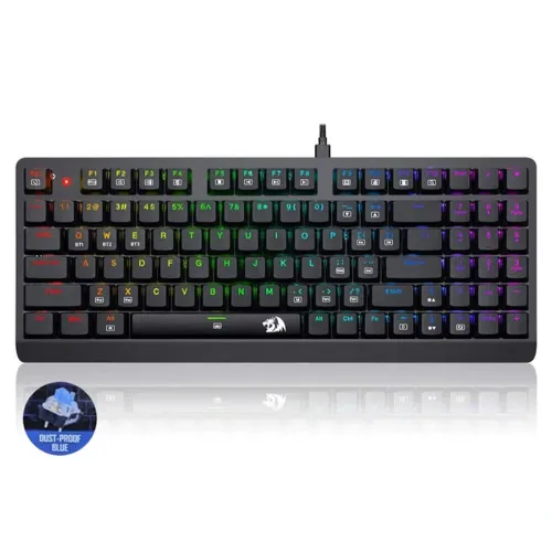 Redragon K603p-kbs Dragon Warrior Mechanical Gaming Keyboard (English) - Dust-proof Blue