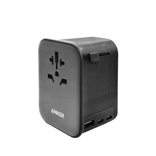 Anker Nano Travel Adapter 4in1 65w - Black