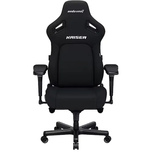 Anda Seat Kaiser 4 Large Gaming Chair - Black Fabric