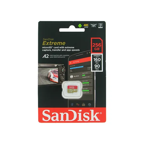 Sandisk Extreme Microsdxc Uhs-i Card - 256gb