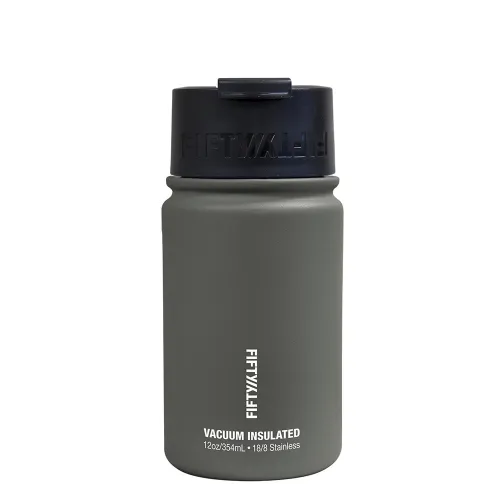 Fifty Fifty Vaccum Insulated Bottle 354ml - Slate Grey