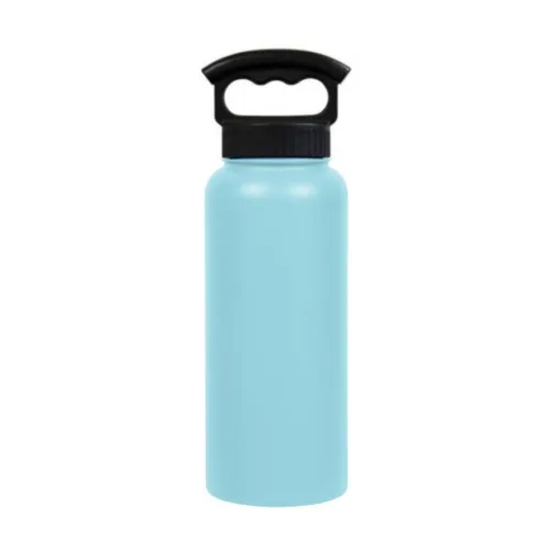 Fifty Fifty Vaccum Insulated Bottle 3 Finger Lid 1l - Aquamarine